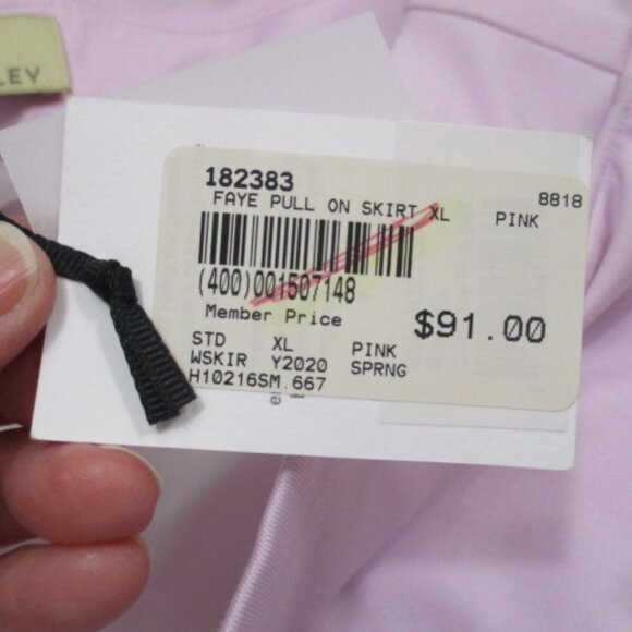 Sport Haley Golf Skirt in pink and green NWT. Sz Xlarge - Picture 3 of 9